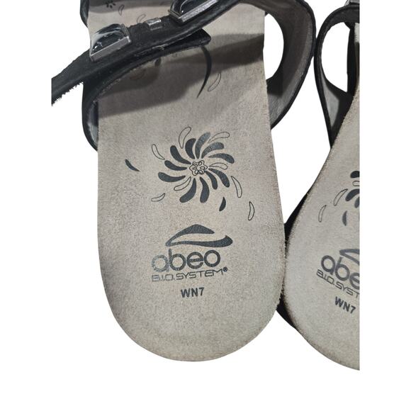 Abeo Black Catie Embellished Slip-on Sandals - Picture 4 of 7